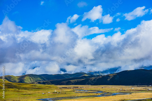 Garze Tibetan Autonomous Prefecture, Sichuan Province-Tagong Grassland photo