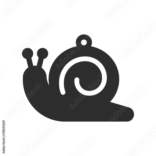 Cute snail design for earrings, pendant or keychain. Jewelry silhouette laser cut template. Cnc cutting with metal, wood or leather. Vector stencil