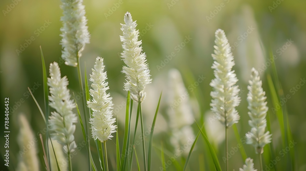 Setaria in the sun