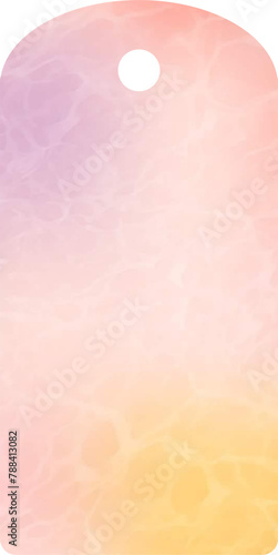 Decorated label - base - abstract art style vector graphics - multicolor,  ideal as a package sealer, gift tag, jam, liquor, card, vases, bottles, for cricut, sublimation, cutting plotter