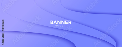Blue abstract background, Bright blue abstract liquid flowing smooth wavy background. Vector banner design
