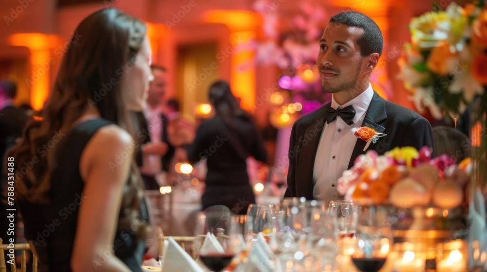 A team of event planners coordinating and organizing an event with precision. A team of event planners coordinating and organizing an event with precision.