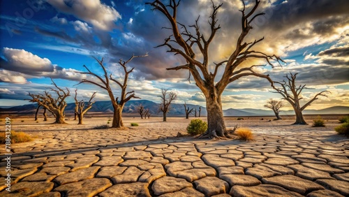 Dry areas in global warming, animal survival