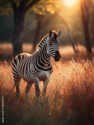 zebras in the wild   wildlife in the forest