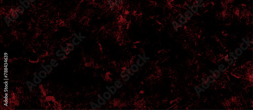 Abstract red grunge background with copy space. Dark red slate background toned classic color. old red color wall background texture. dirty rustic fire red texture. 
