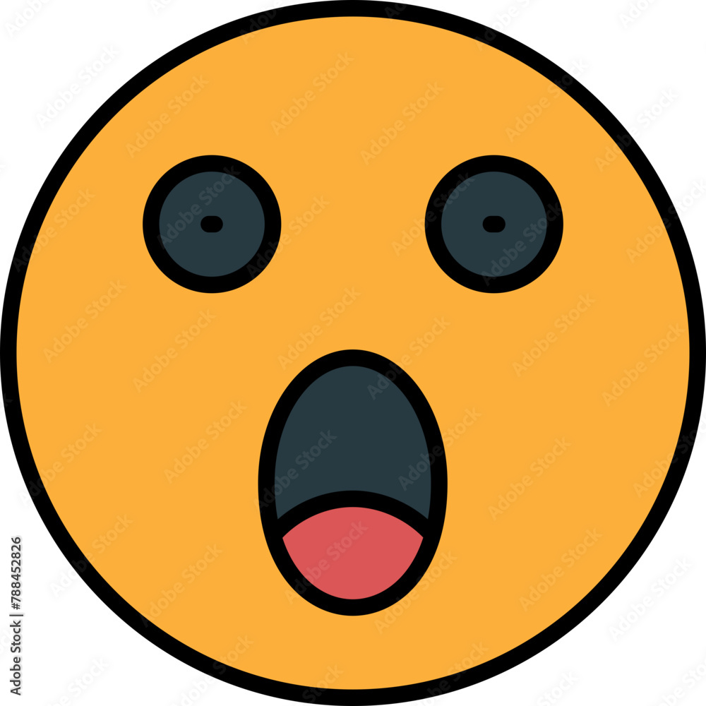 Fototapeta premium Surprise Icon