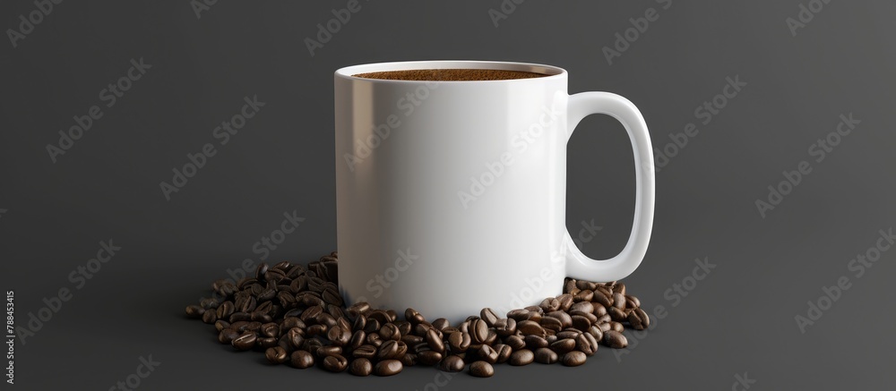 Coffee inside the mug Coffee inside the mug