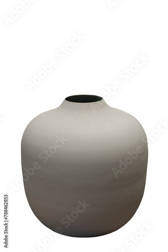 Empty ceramic vase