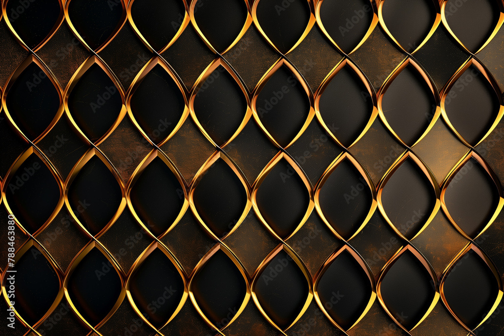 Sophisticated golden geometric design. Seamless wallpaper with repeating elegance Sophisticated golden geometric design. Seamless wallpaper with repeating elegance