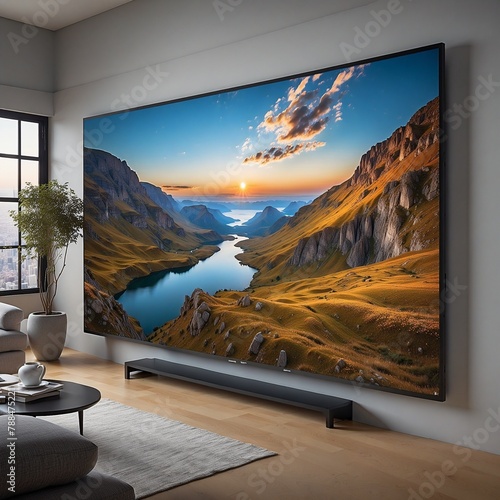 Mega Home Kino TV. Generative AI Technologie