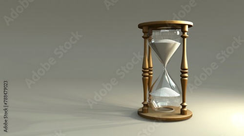 An image of a sand timer running out to symbolize deadlines and time pressure. 