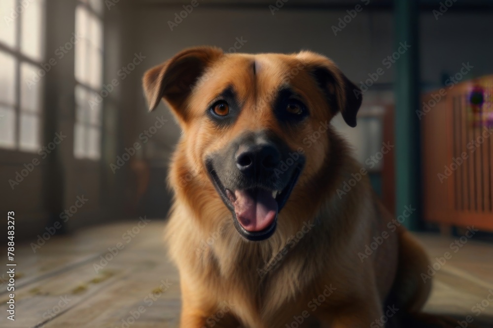 Adorable golden puppy with a happy expression, tongue out, isolated on white. A perfect portrait of a young, furry friend. Adorable golden puppy with a happy expression, tongue out, isolated on white. A perfect portrait of a young, furry friend.