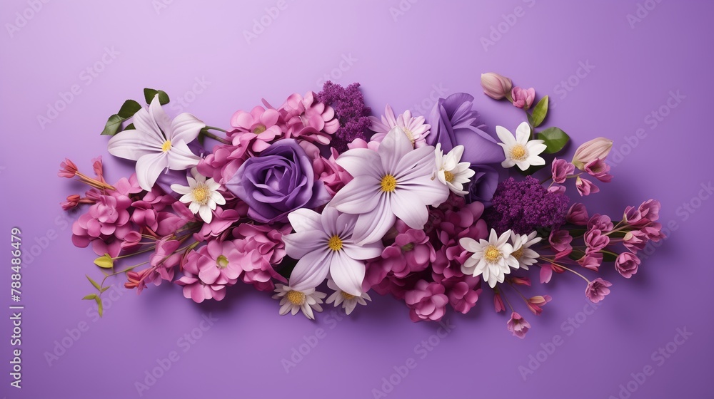 Beautiful Bouquet Background, Bunch of Flowers. Beautiful Bouquet Background, Bunch of Flowers.