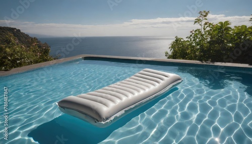 pool mattress ai generated