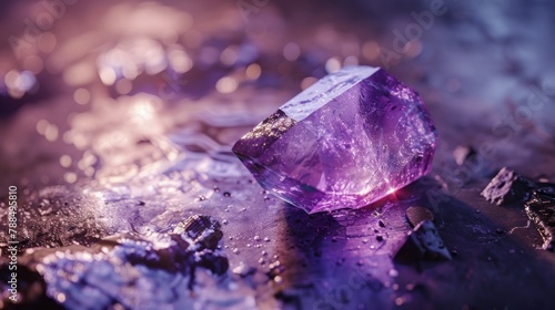 magic purple crystal 
