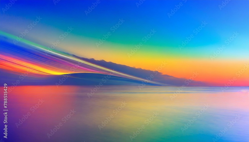 Vibrant Spectrum: A Gradient Abstract Background