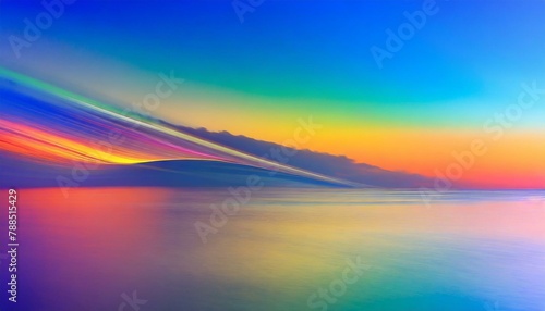 Vibrant Spectrum  A Gradient Abstract Background 