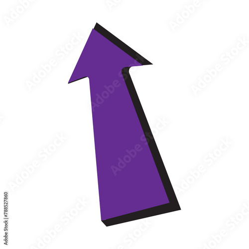 Straight long right vector arrow icon