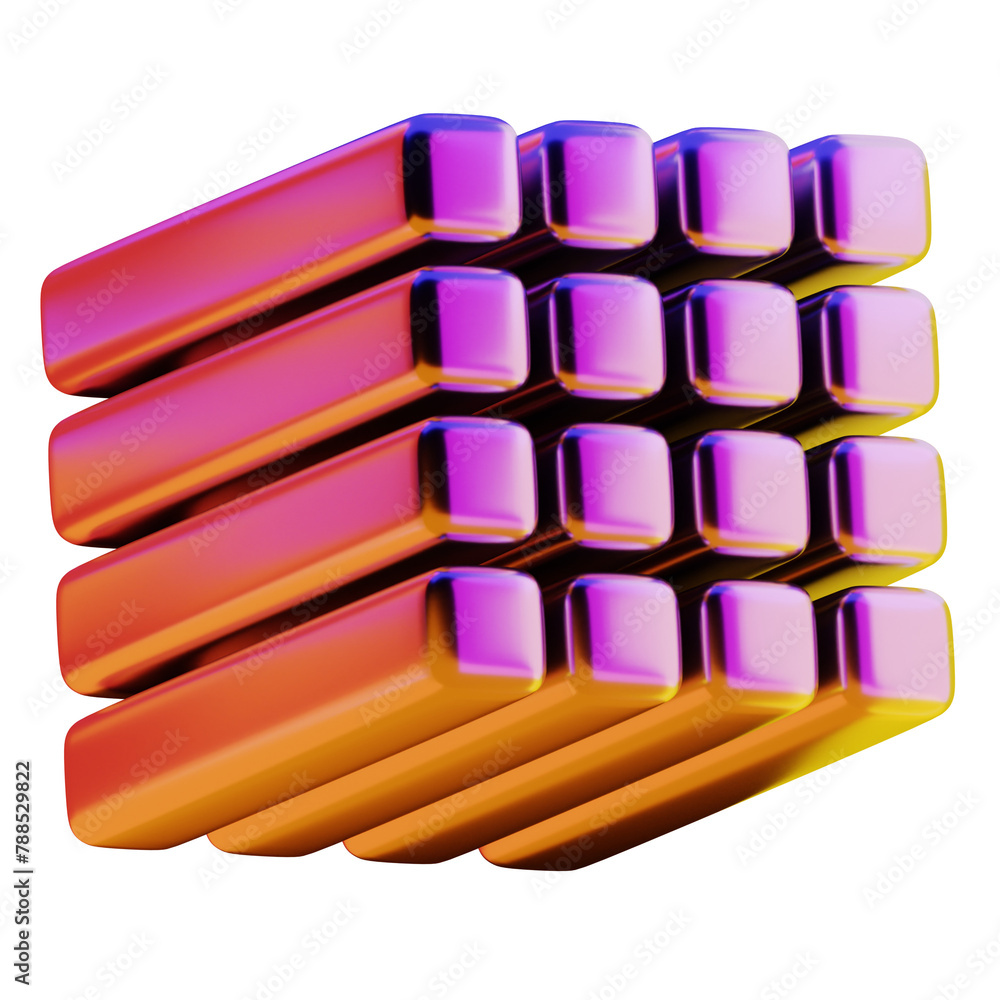 3D Abstract Chromatic Glossy Y2k 3D Abstract Chromatic Glossy Y2k