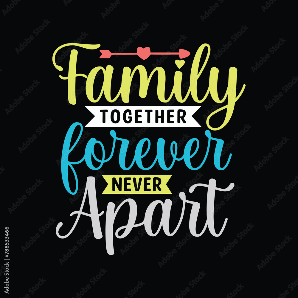 family reunion t shirt design,  lettering for social get togethers with the family and relatives. Reunion celebration template sign vector