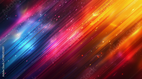 Abstract Cosmic Light Show background