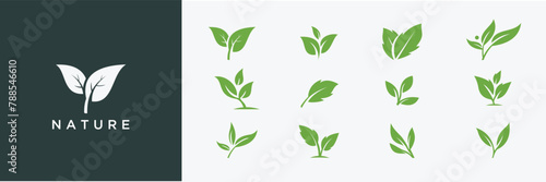 Mega logo design collection, Abstract design concept for branding illustration	