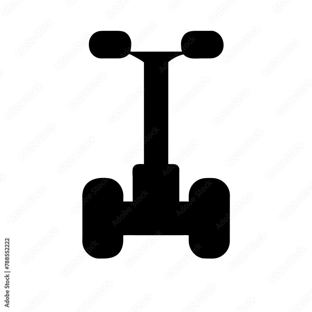 Segway icon Vector graphics element silhouette sign symbol illustration on a Transparent Background Segway icon Vector graphics element silhouette sign symbol illustration on a Transparent Background
