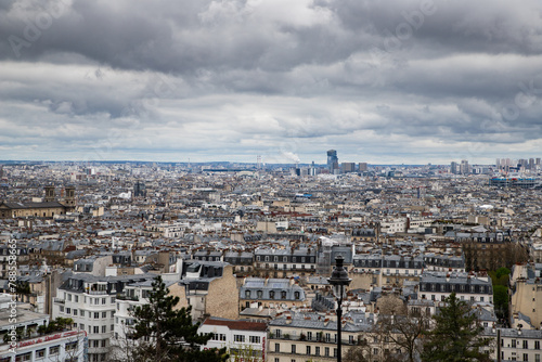 earial view over Paris, France © Melinda Nagy