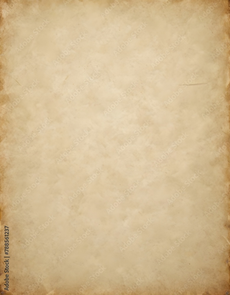 Textured beige paper background with vignette edges and light scratches