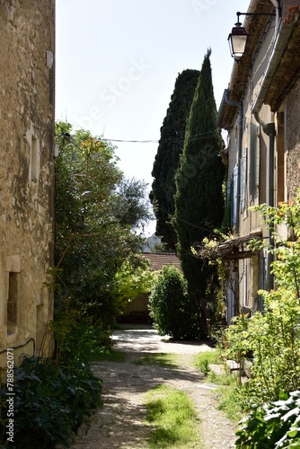 Rue de Eygalières (village Provençal des Alpilles)