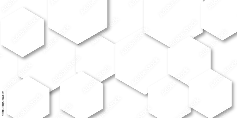 Abstract white background with hexagon and hexagonal background. Luxury white pattern with hexagons. abstract 3d hexagonal background with shadow. 3D futuristic abstract honeycomb mosaic background. Abstract white background with hexagon and hexagonal background. Luxury white pattern with hexagons. abstract 3d hexagonal background with shadow. 3D futuristic abstract honeycomb mosaic background.