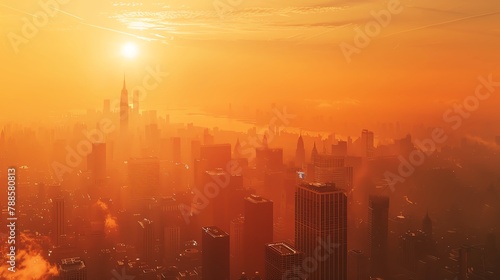 Explore the role of urban heat islands in exacerbating the effects of hot weather in cities and densely populated areas