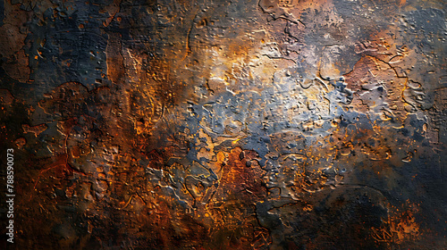Dark grunge texture. Can be used as background for your design.