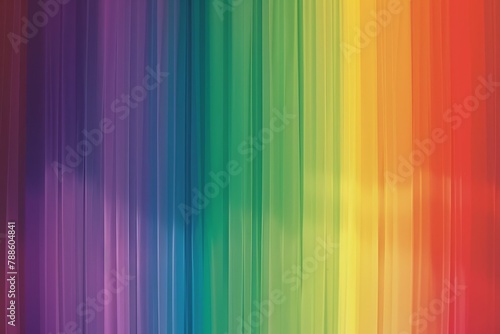 Rainbow colors banner, AI generated