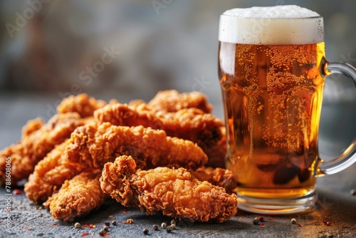 Beer and Chicken Tenders - Perfect Pairing for Food and Drink Lovers 