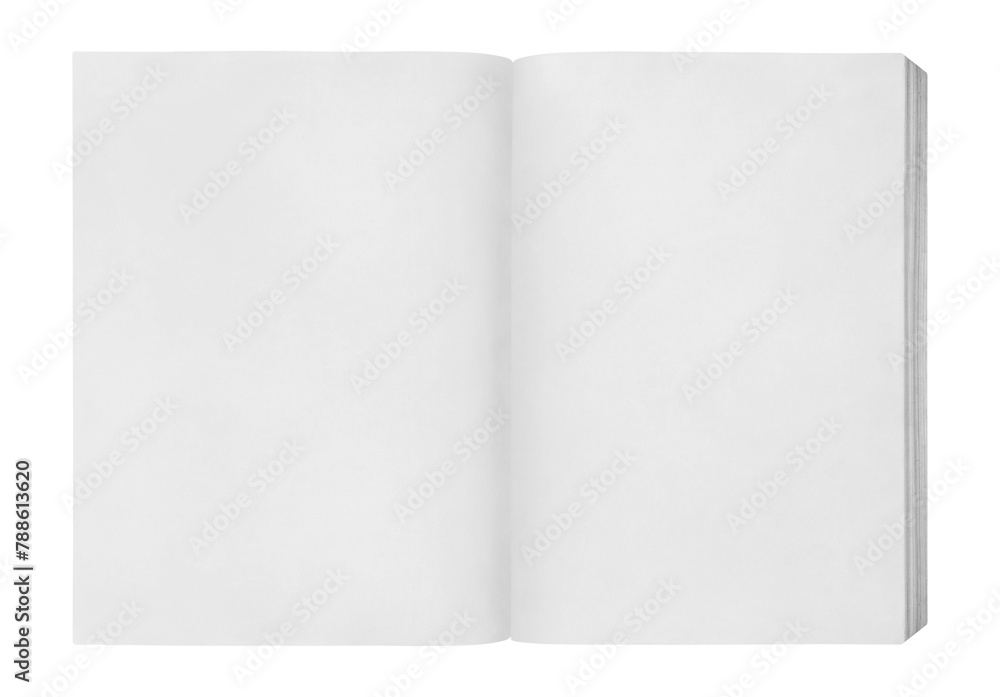 Blank open book png sticker, transparent background Blank open book png sticker, transparent background