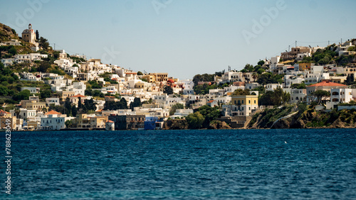 Village grec d'Aghia Marina à Leros Grèce