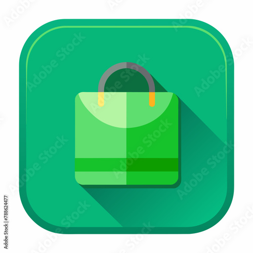 E-Commerce Innovation: Green App Logo