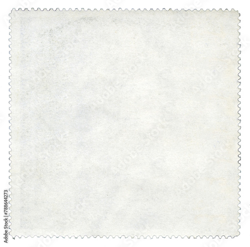 blank postage stamp
