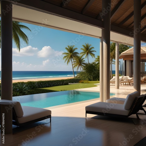 Big Luxurious Villa by the sea, beautiful view of the Sea, Pool area, Luxus Lifestyle, Tropical Paradise