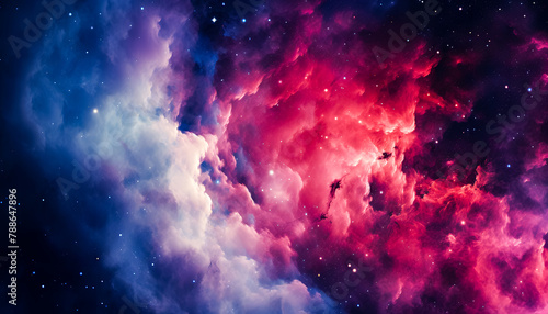The nebula background in outer space is scattered with stars which looks very amazing. galaxy star universe background photo