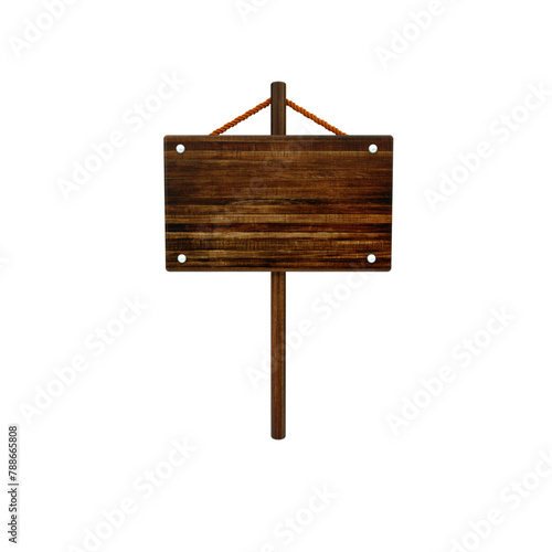 3d rendered wood object panel (ID: 788665808)