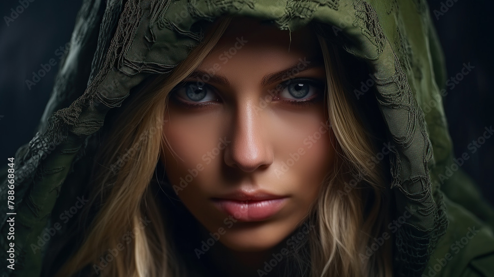 Portrait of a soldier from Ukraine Portrait of a soldier from Ukraine