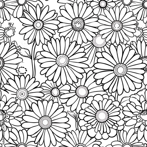 seamless floral background