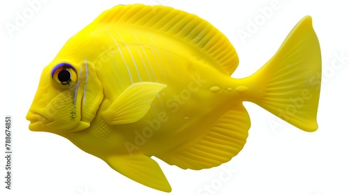 Yellow tang tropical fish
