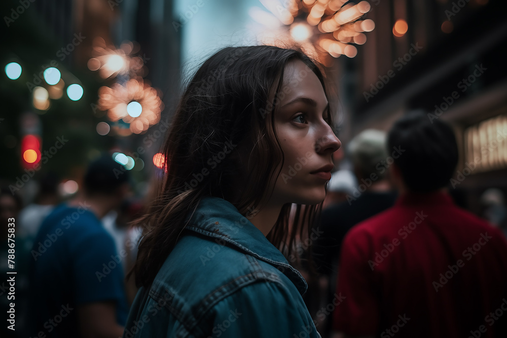 woman in night woman in night