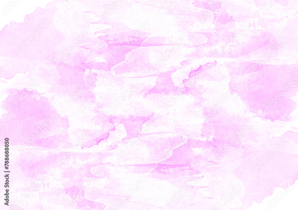Fototapeta premium Abstract white - pink watercolor background. Background for design, print and graphic resources. Blank space for inserting text.
