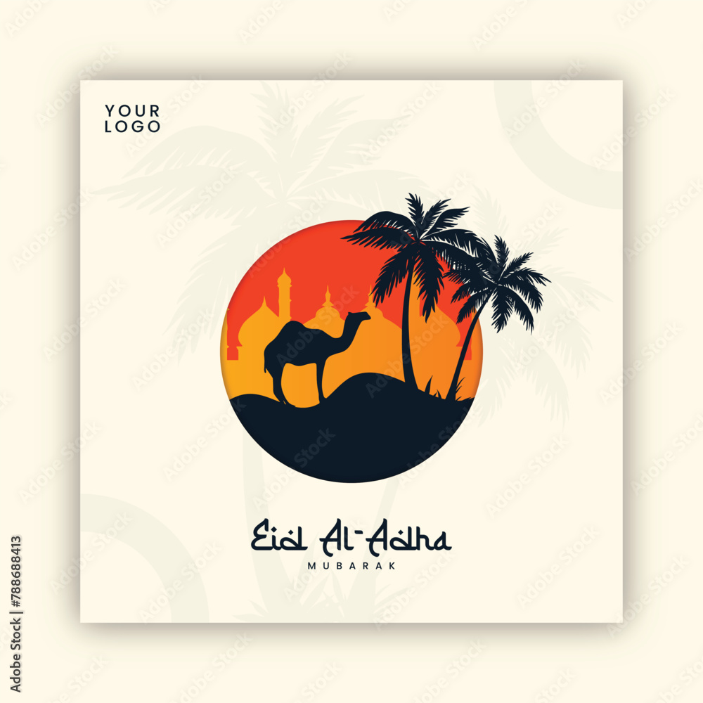 Eid Al-Adha Social Media Post Design
