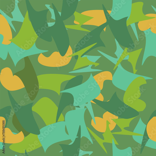 Camouflage seamless pattern...