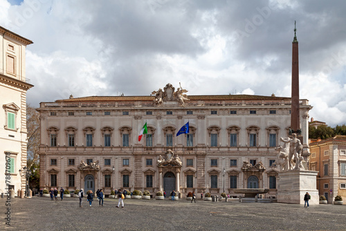 Photography The Palazzo della Consulta in Rome